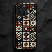 African Pattern 20 Hybrid Metal Case