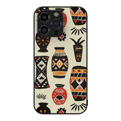 African Pattern 22 Hybrid Metal Case