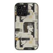 African Pattern 28 Hybrid Metal Case