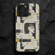 African Pattern 28 Hybrid Metal Case