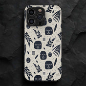 African Pattern 5 Hybrid Metal Case