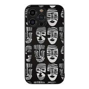 African Pattern 7 Hybrid Metal Case