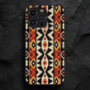 African Pattern 9 Hybrid Metal Case