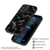 Camouflage Pattern 1 Hybrid Metal Case