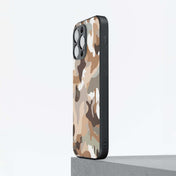 Camouflage Pattern 3 Hybrid Metal Case