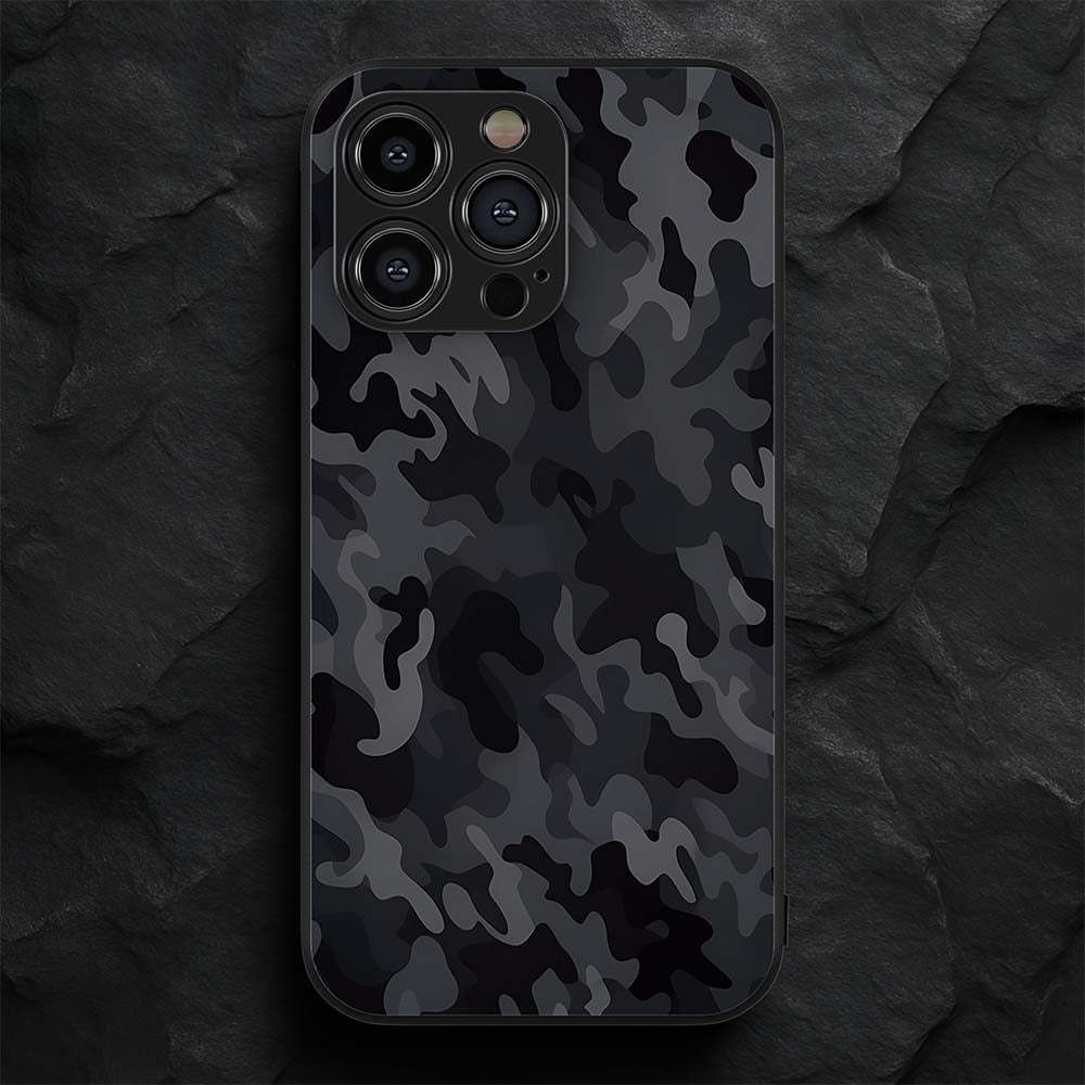 Camouflage Pattern 4 Hybrid Metal Case