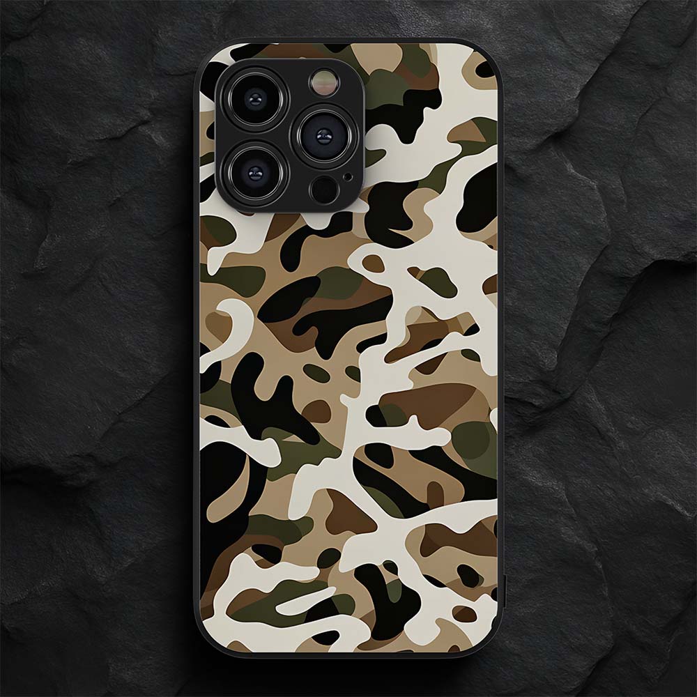 Camouflage Pattern 5 Hybrid Metal Case