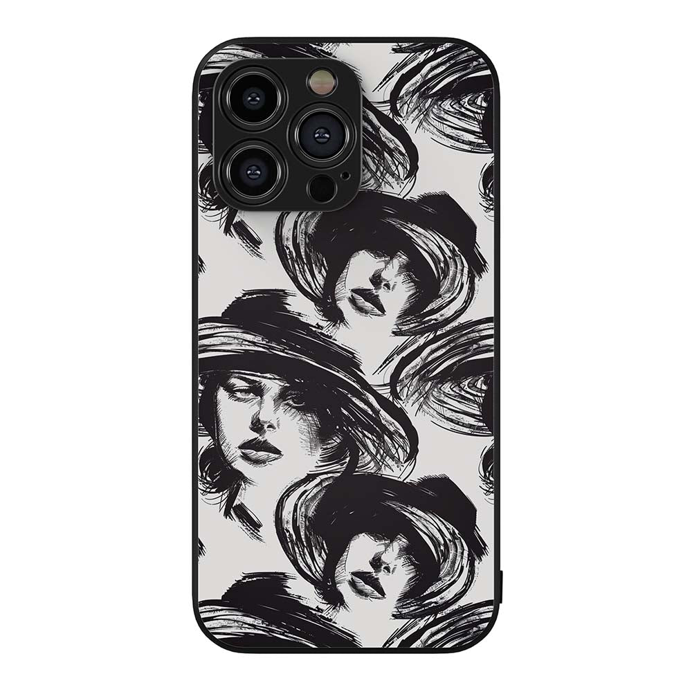 Feminine Pattern 2 Hybrid Metal Case