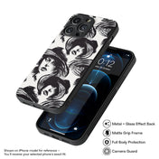 Feminine Pattern 2 Hybrid Metal Case