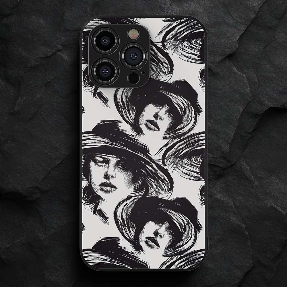 Feminine Pattern 2 Hybrid Metal Case