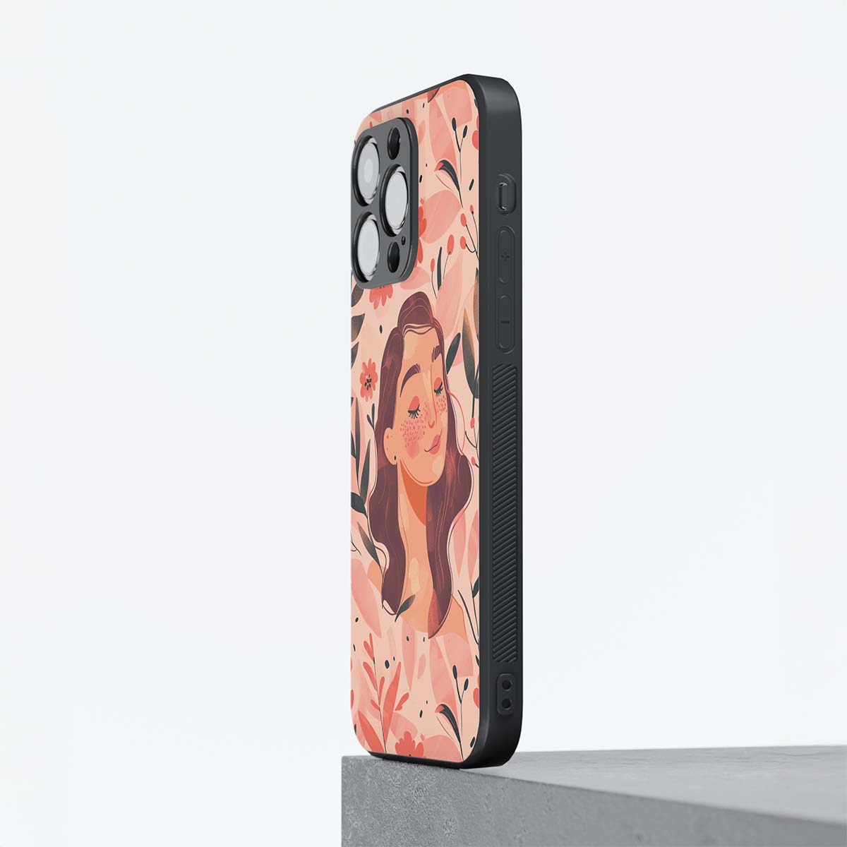 Feminine Pattern 3 Hybrid Metal Case