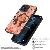 Feminine Pattern 3 Hybrid Metal Case