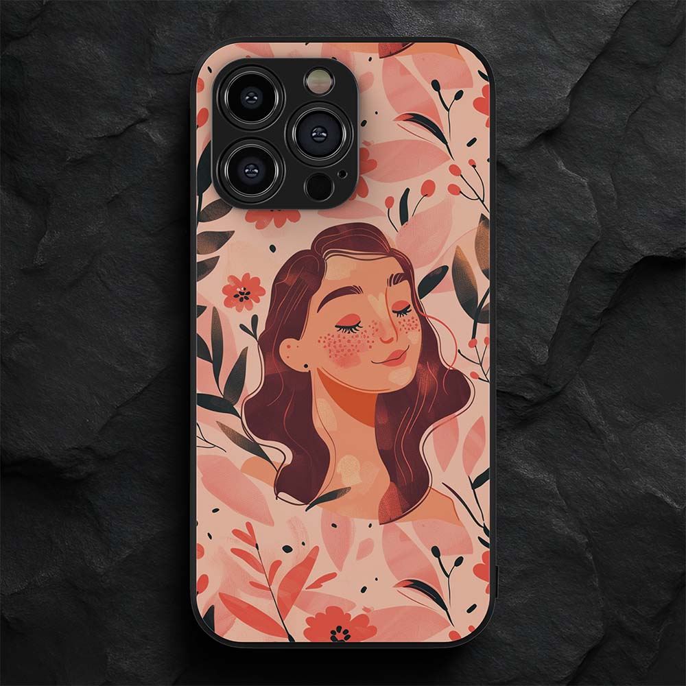 Feminine Pattern 3 Hybrid Metal Case