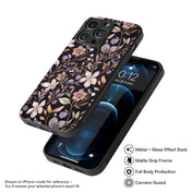 Feminine Pattern 4 Hybrid Metal Case
