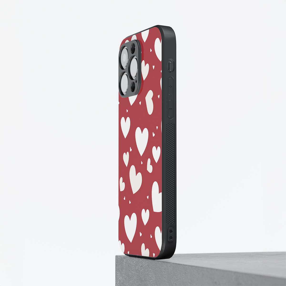 Hearts 3 Hybrid Metal Case