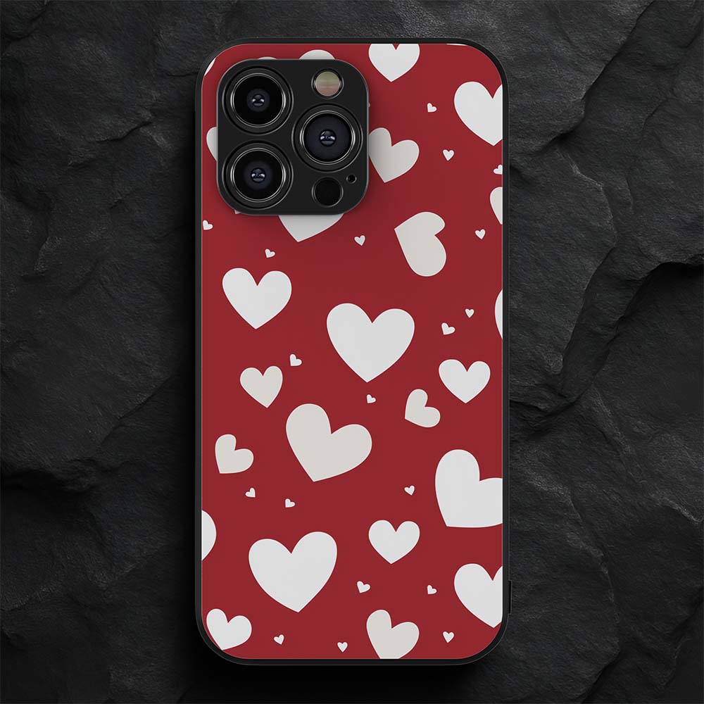 Hearts 3 Hybrid Metal Case