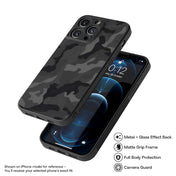 Camouflage 6 Hybrid Metal Case