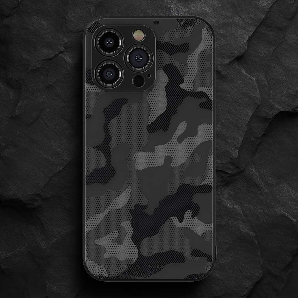 Camouflage 6 Hybrid Metal Case