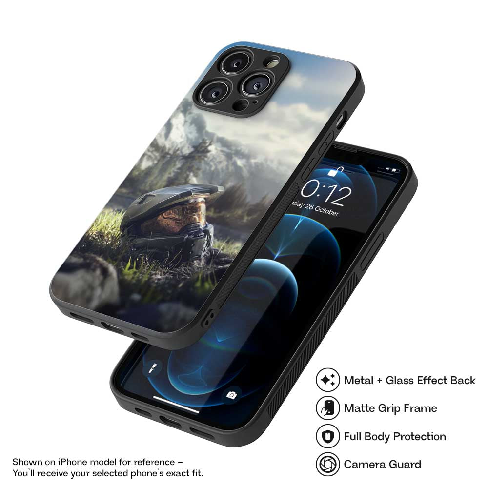 Halo Helmet Hybrid Metal Case