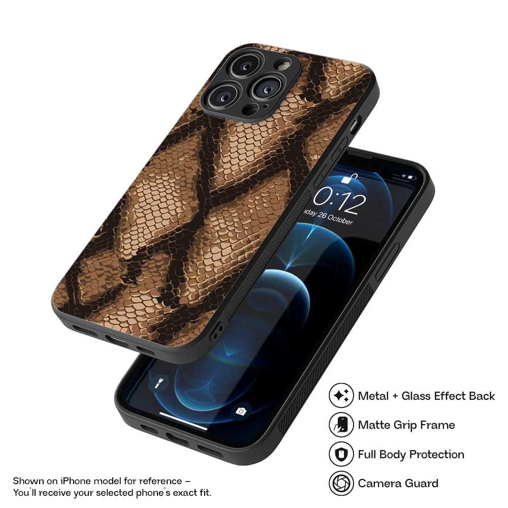 Snake Texture 1 Hybrid Metal Case