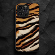 Tiger Pattern 1 Hybrid Metal Case