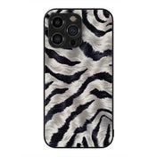 Zebra Pattern Hybrid Metal Case
