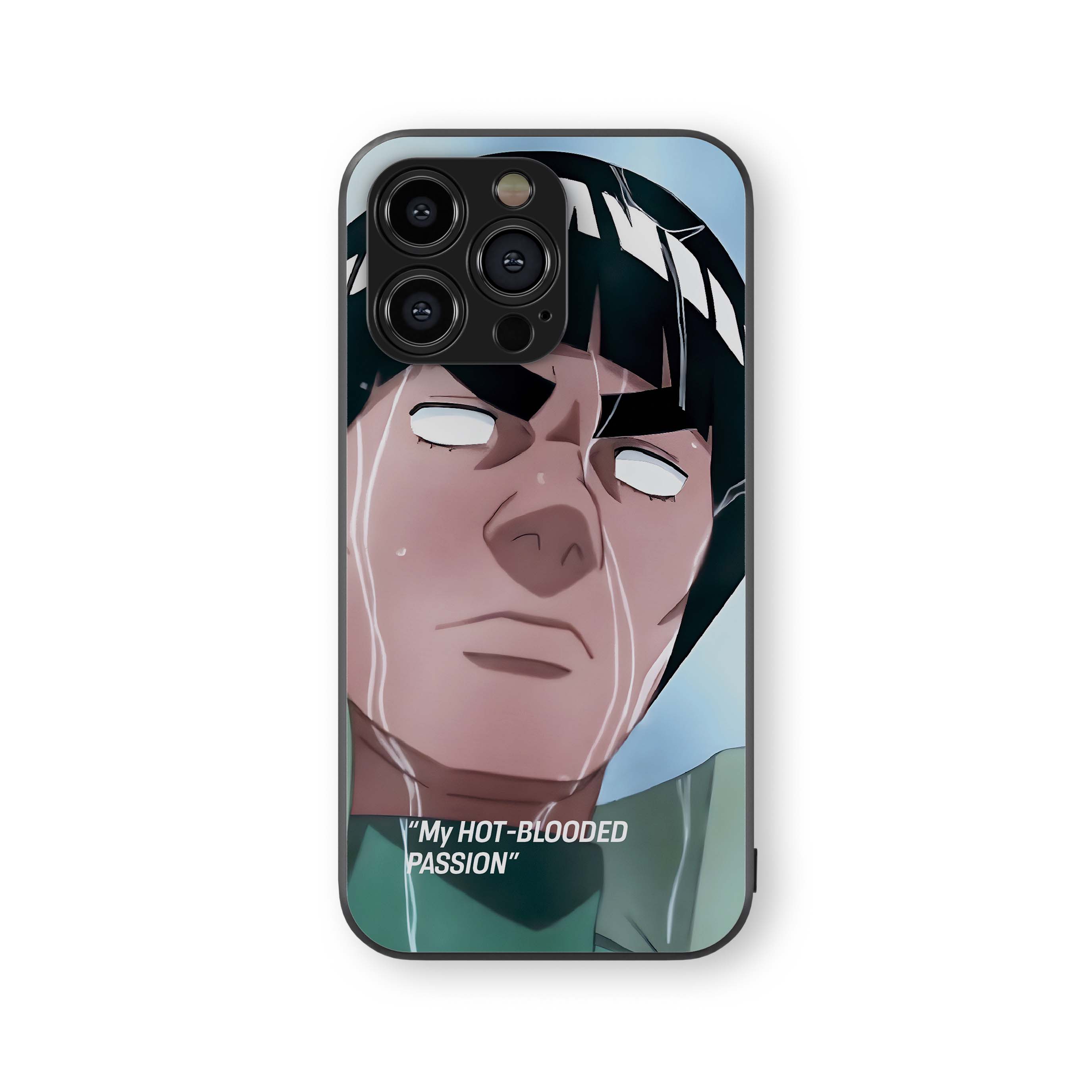 Might Guy 7th Gate Metal/Glass Hybrid Case