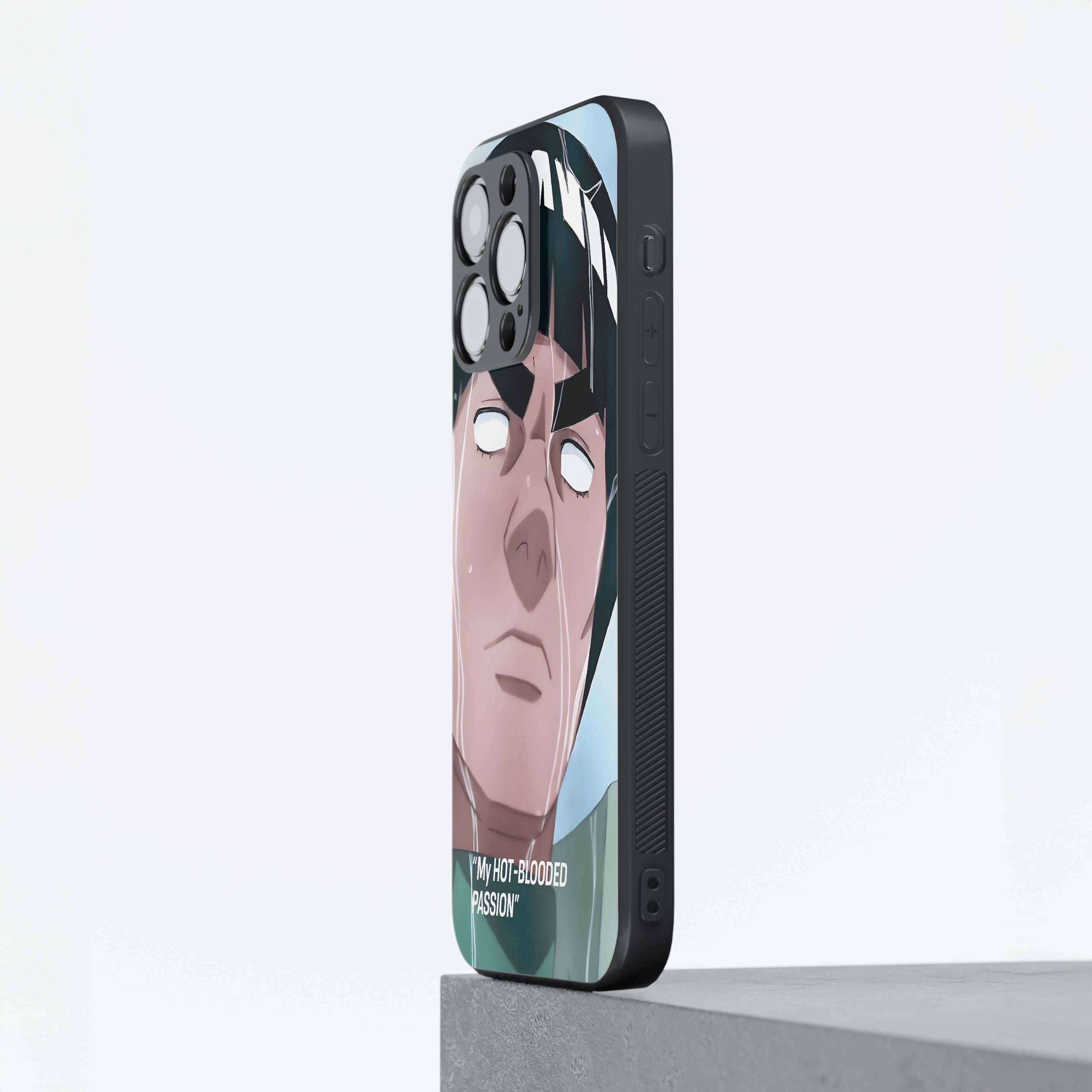 Might Guy 7th Gate Metal/Glass Hybrid Case