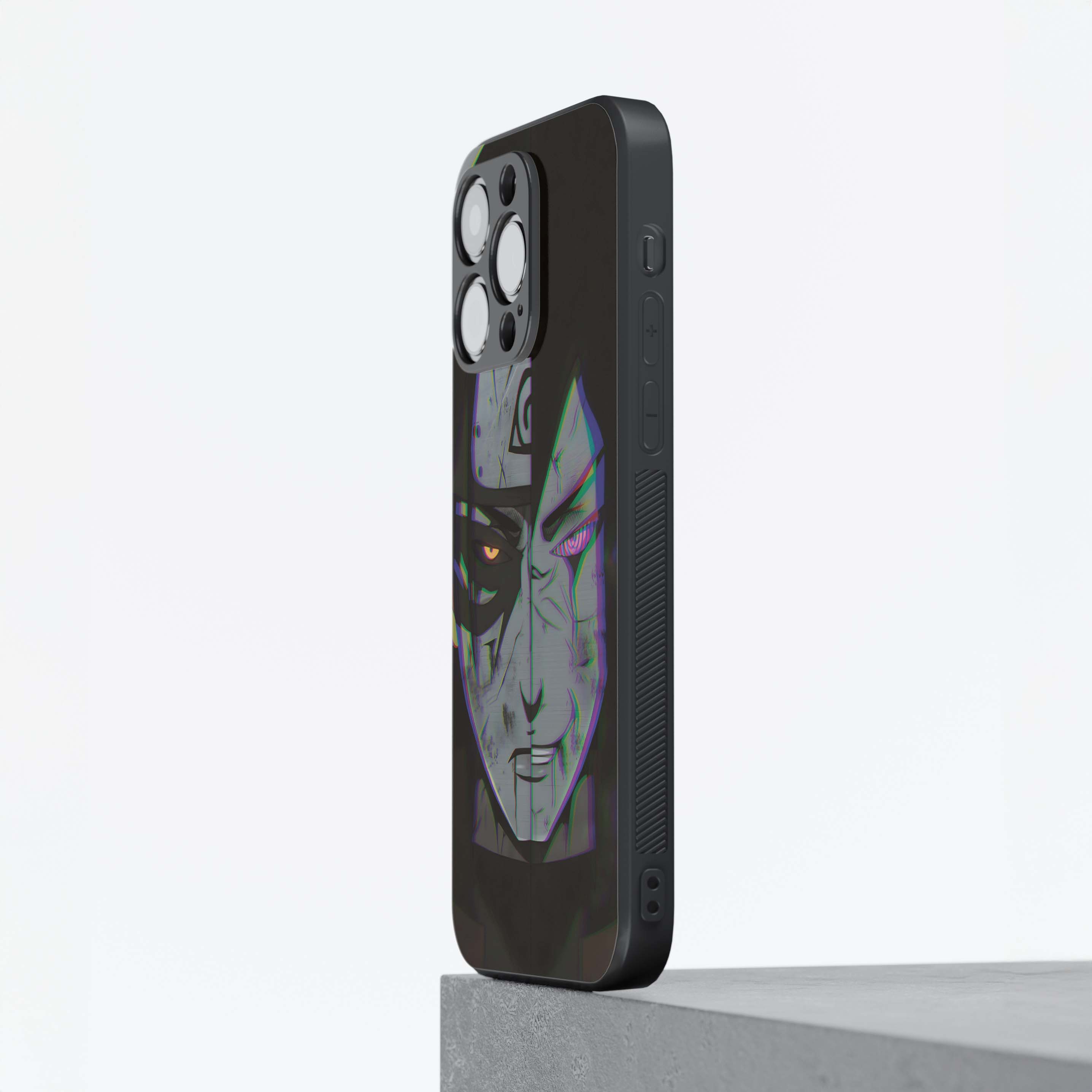Hashirama vs Madara Fight Metal/Glass Hybrid Case