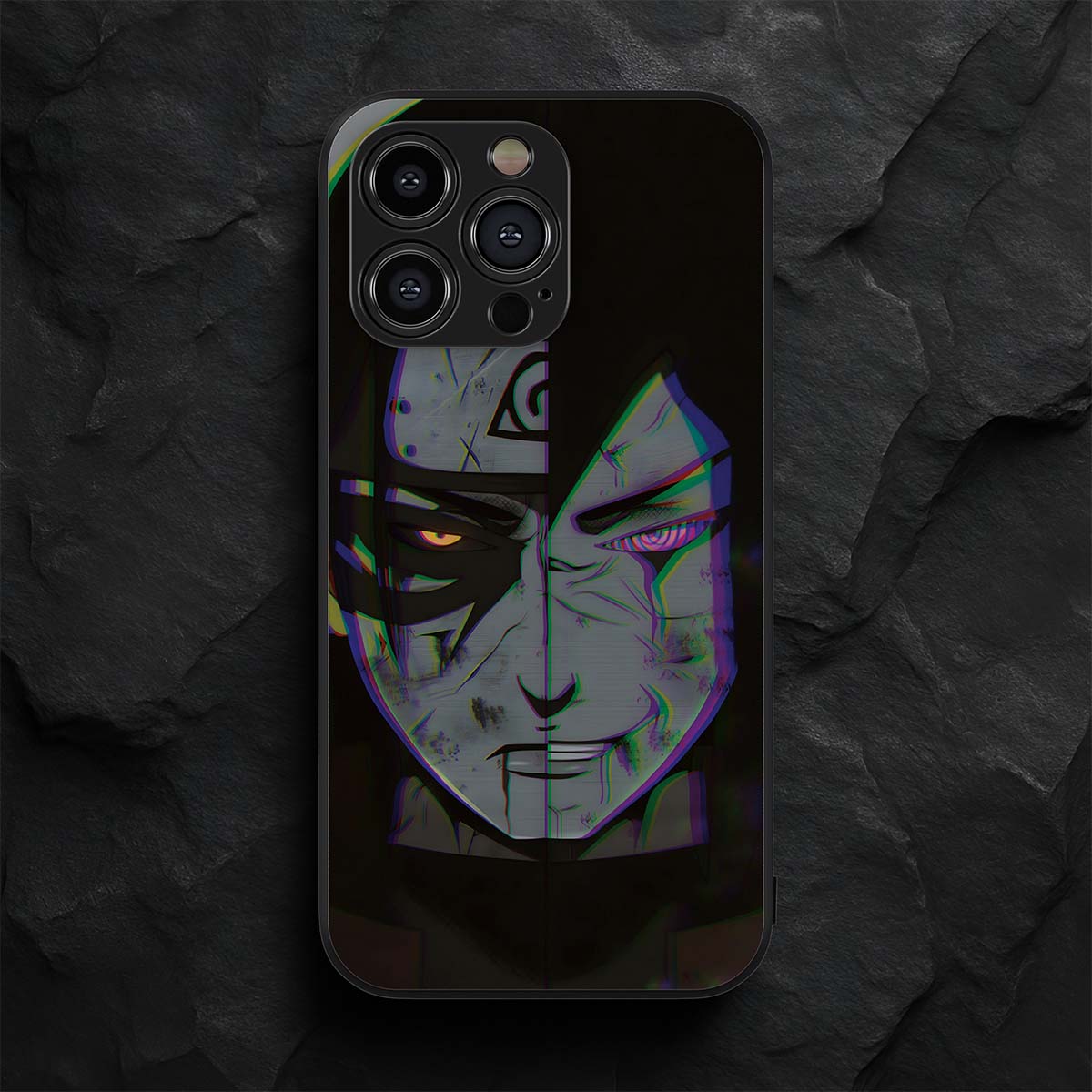 Hashirama vs Madara Fight Metal/Glass Hybrid Case