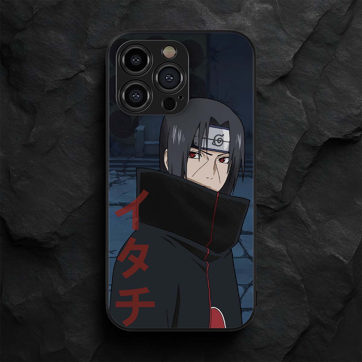 Itachi Uchiha Pre-Fight Metal/Glass Hybrid Case
