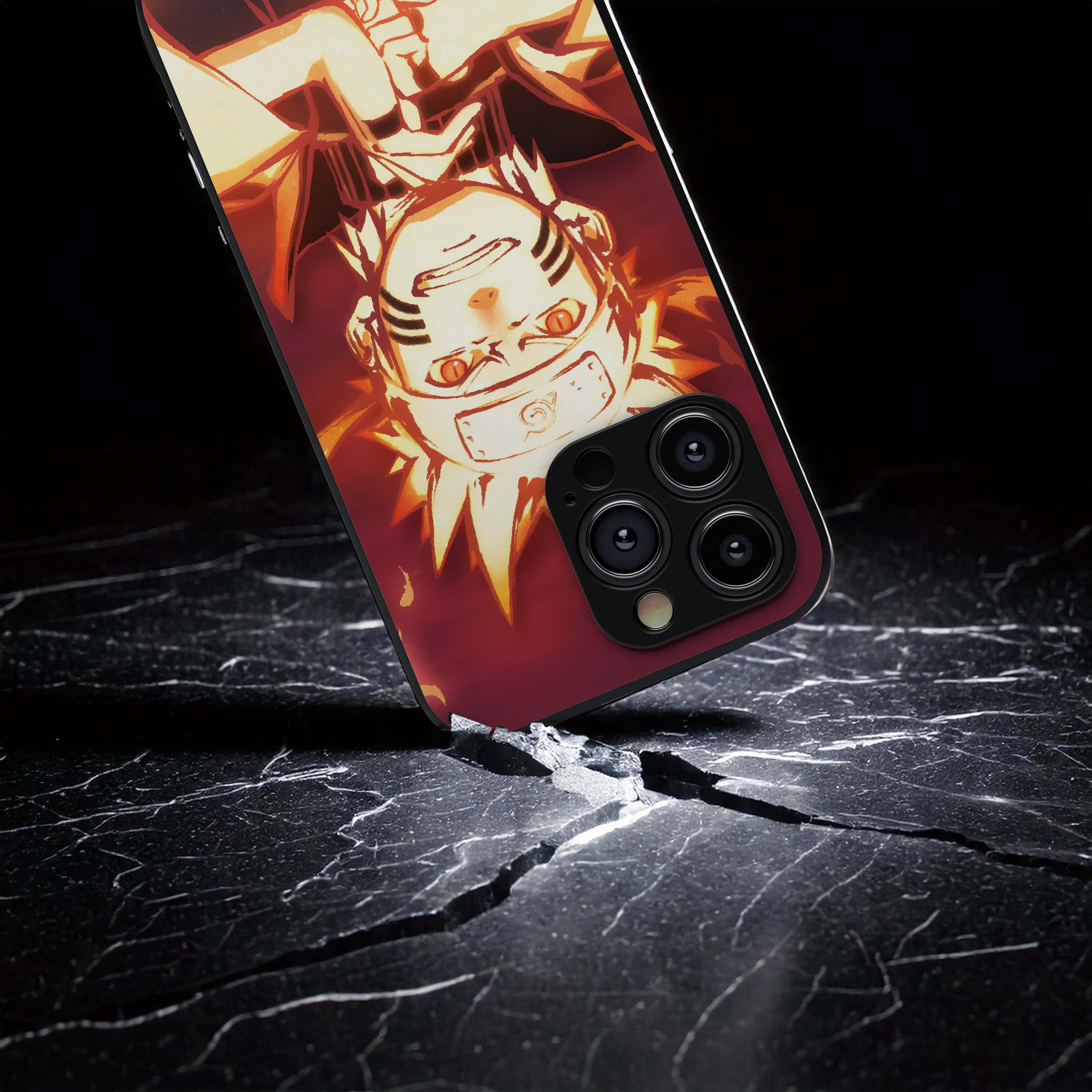 Naruto Unleashed Metal/Glass Hybrid Case