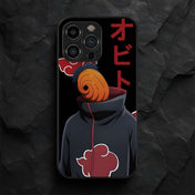 Obito Akatsuki Metal/Glass Hybrid Case