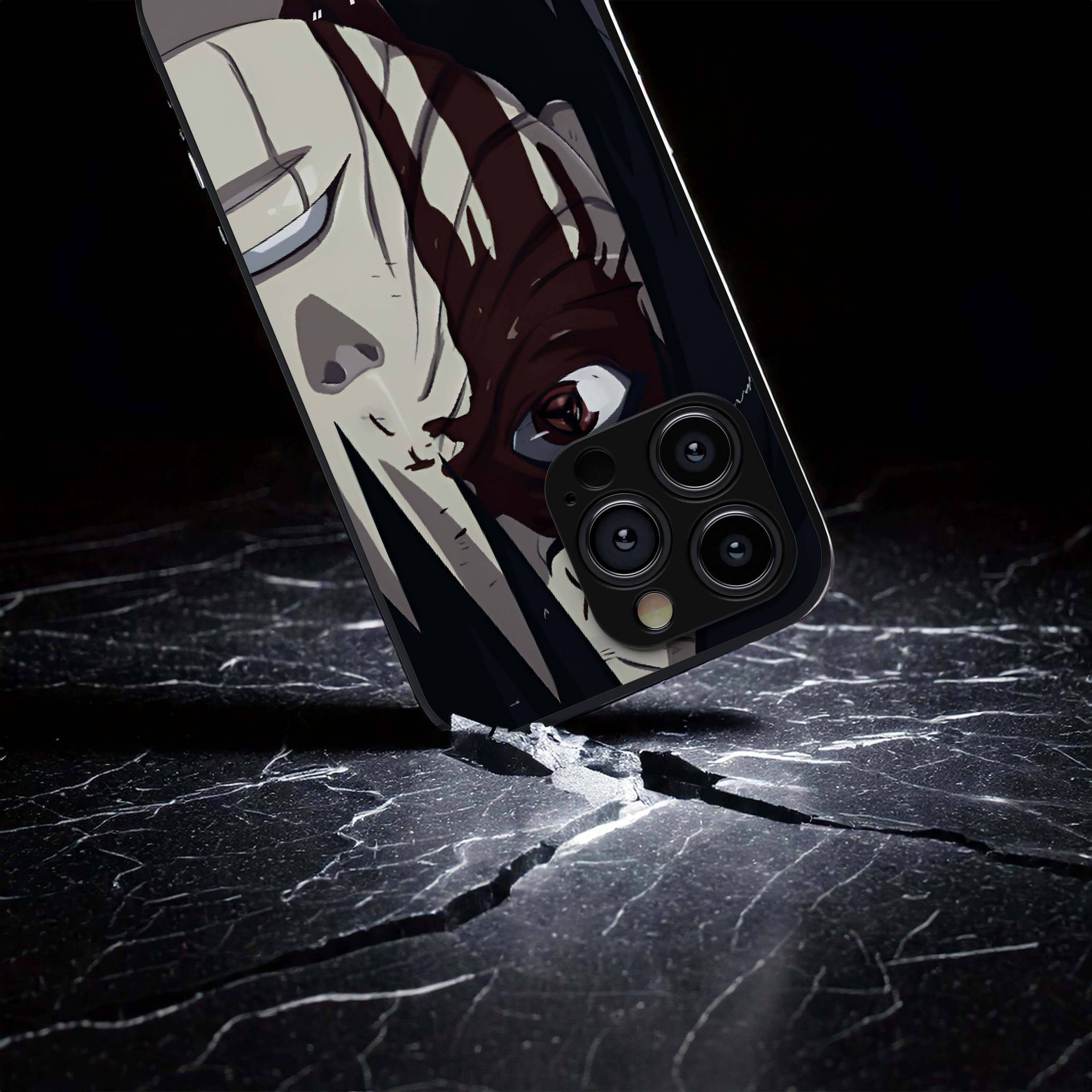 Obito I Am in Hell Metal/Glass Hybrid Case
