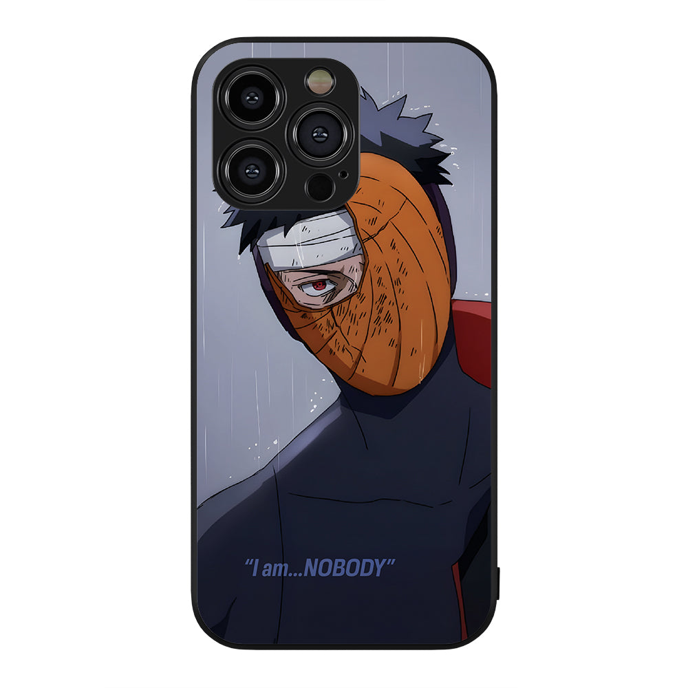 Obito 'I Am Nobody' Metal/Glass Hybrid Case