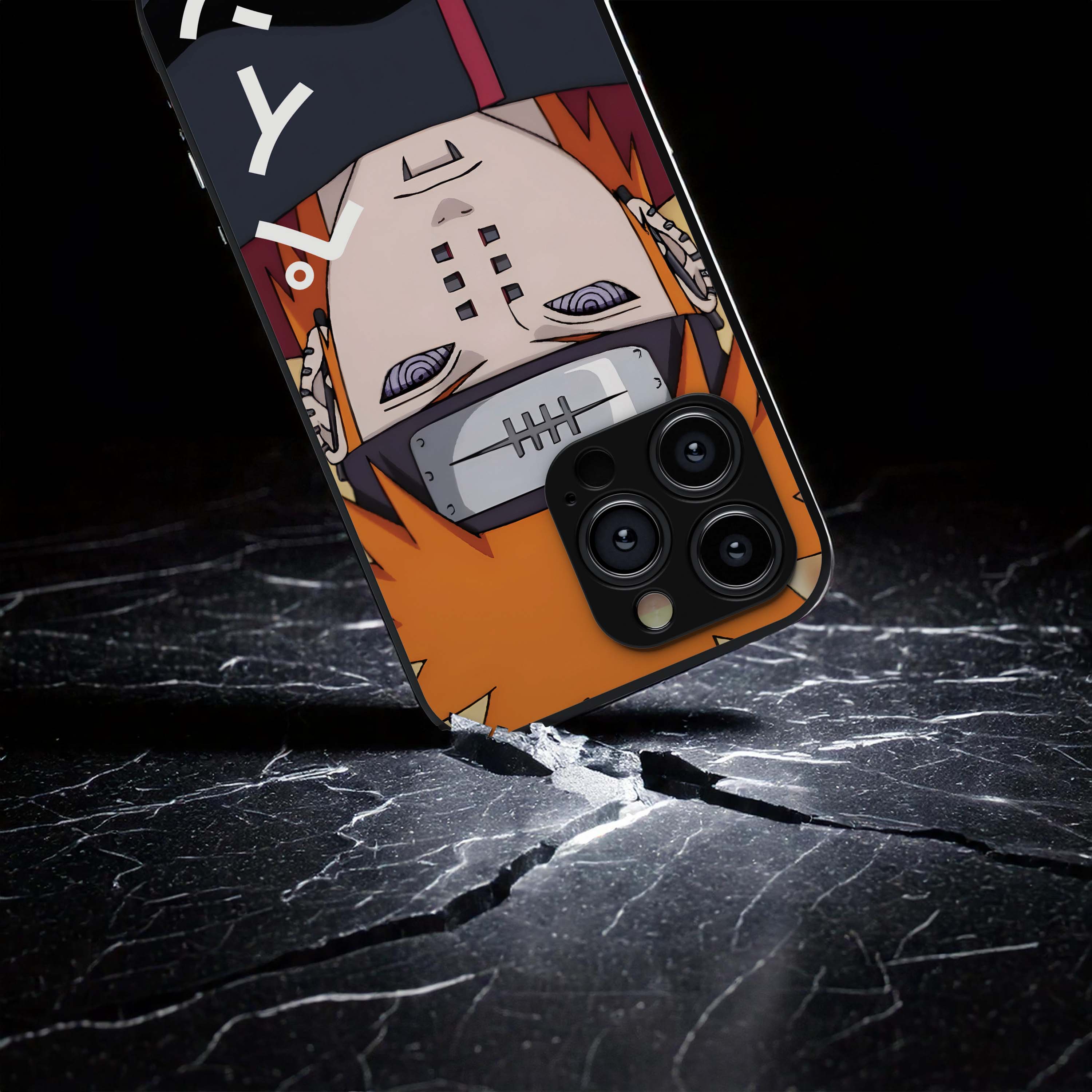 Pain Looking Straight Metal/Glass Hybrid Case