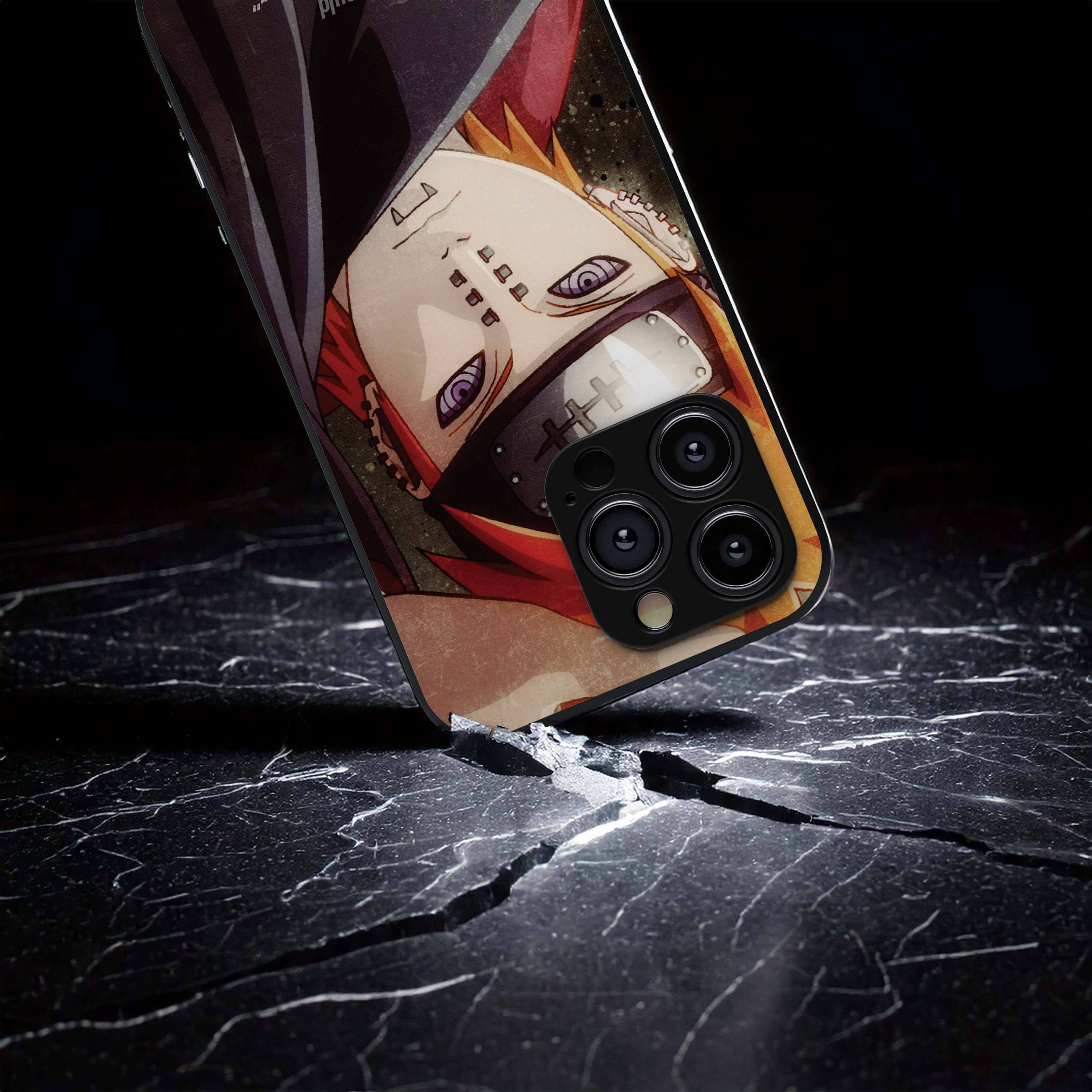 Pain Metal/Glass Hybrid Case