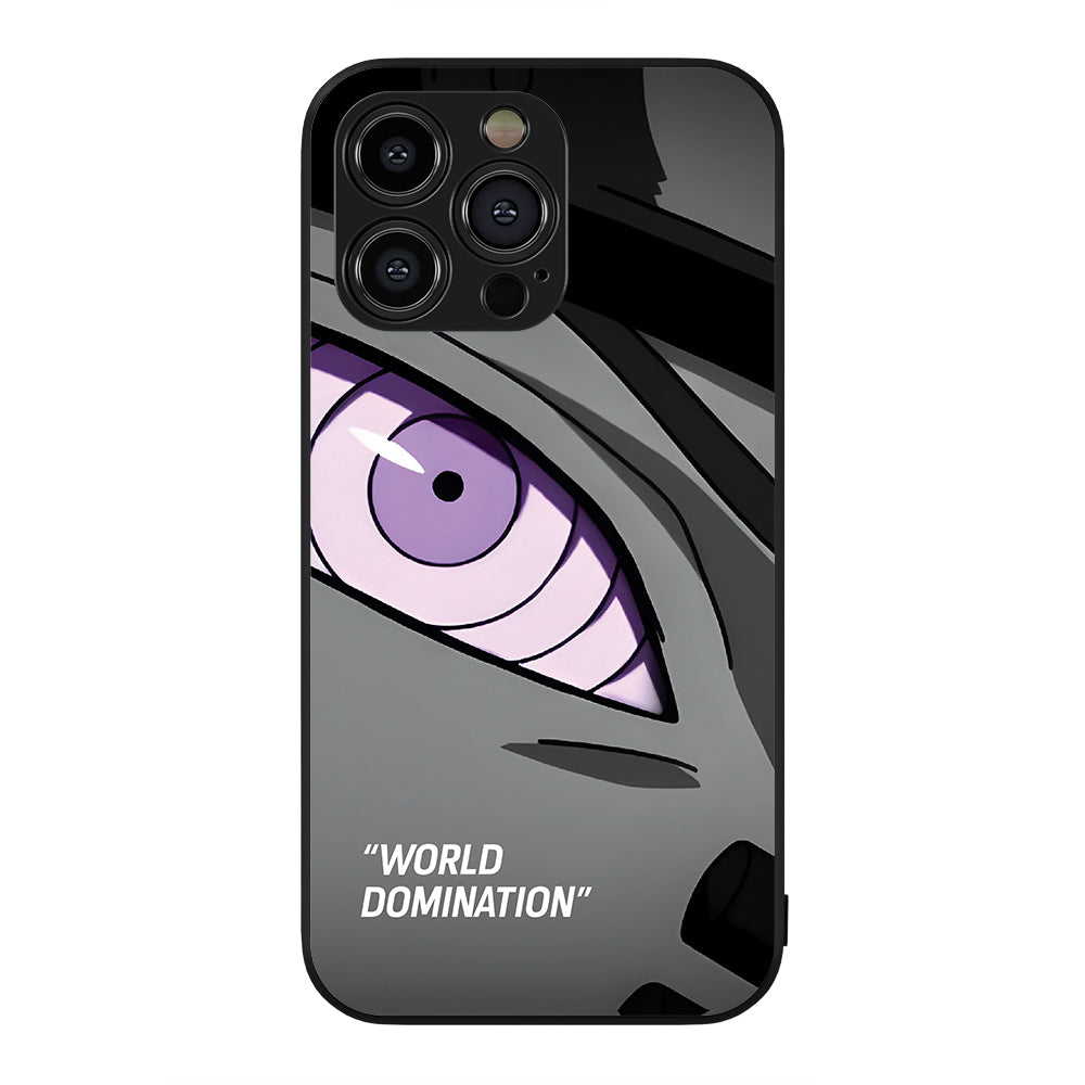 Pain World Domination Metal/Glass Hybrid Case
