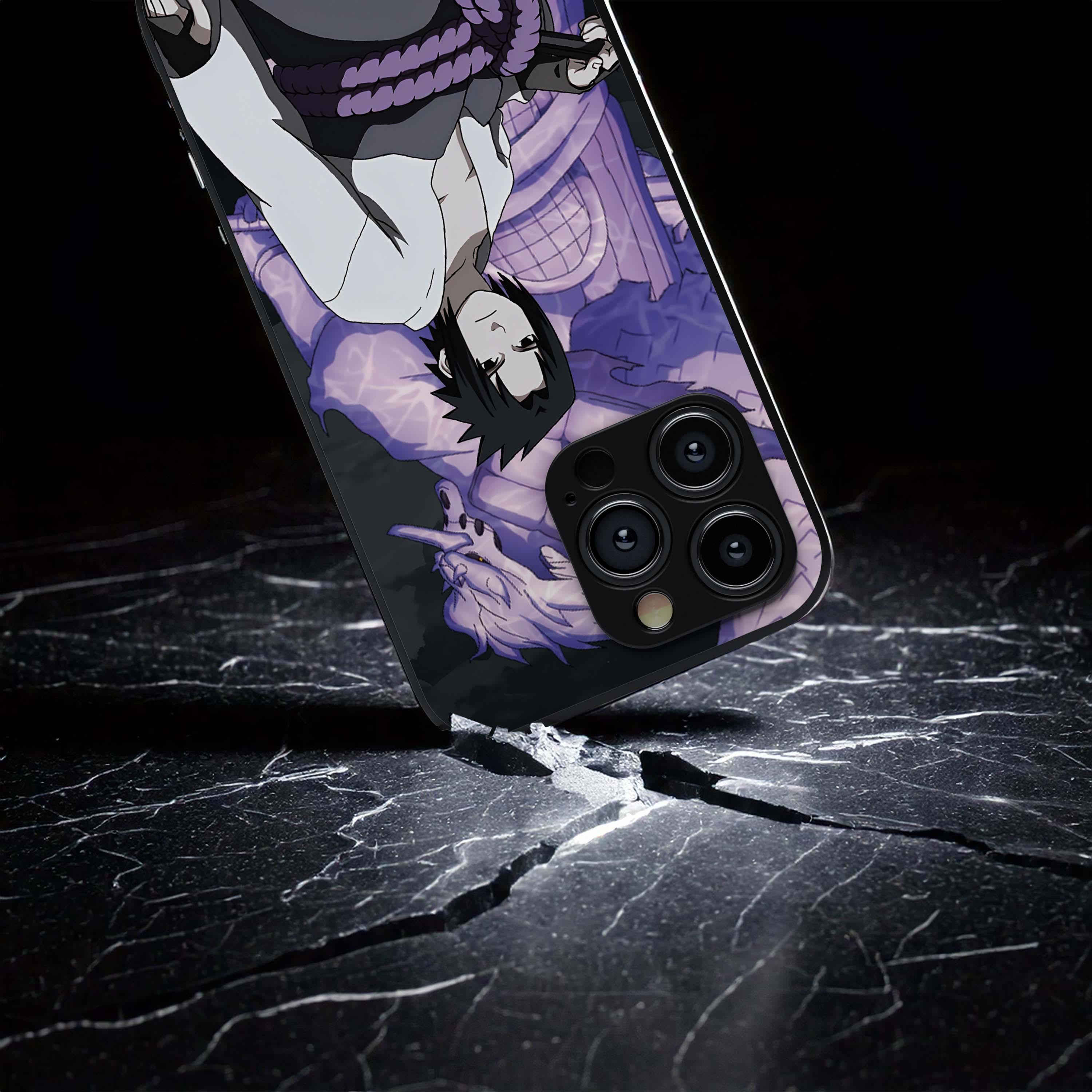 Sasuke Full Susanoo Metal/Glass Hybrid Case