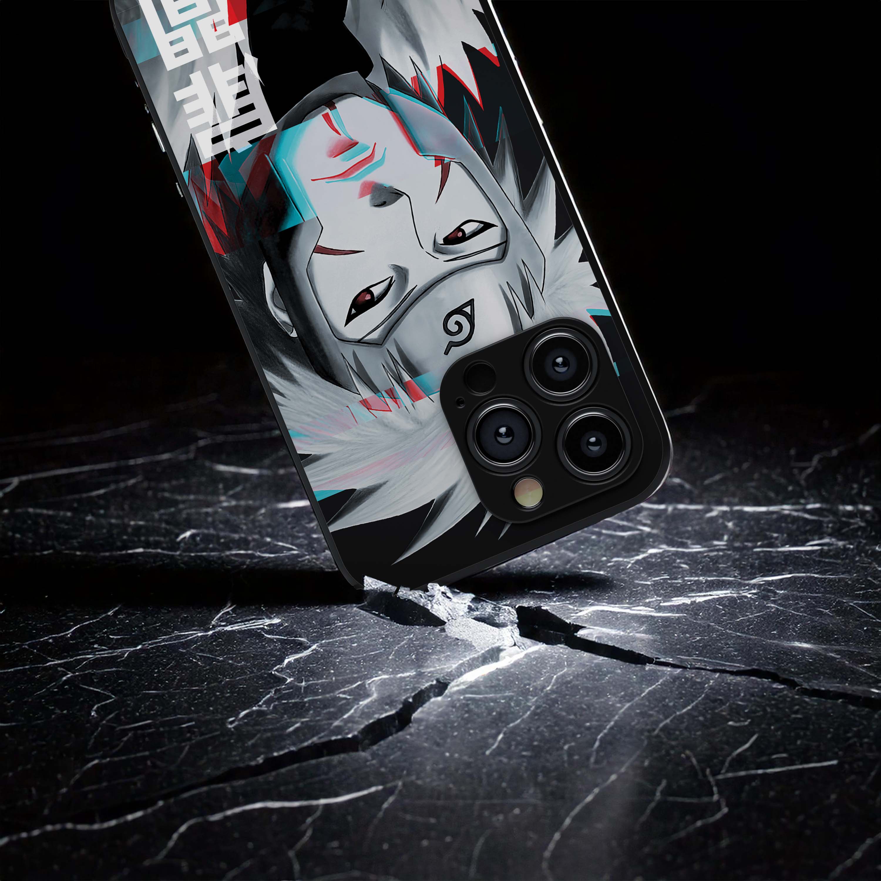 Tobirama Senju Metal/Glass Hybrid Case