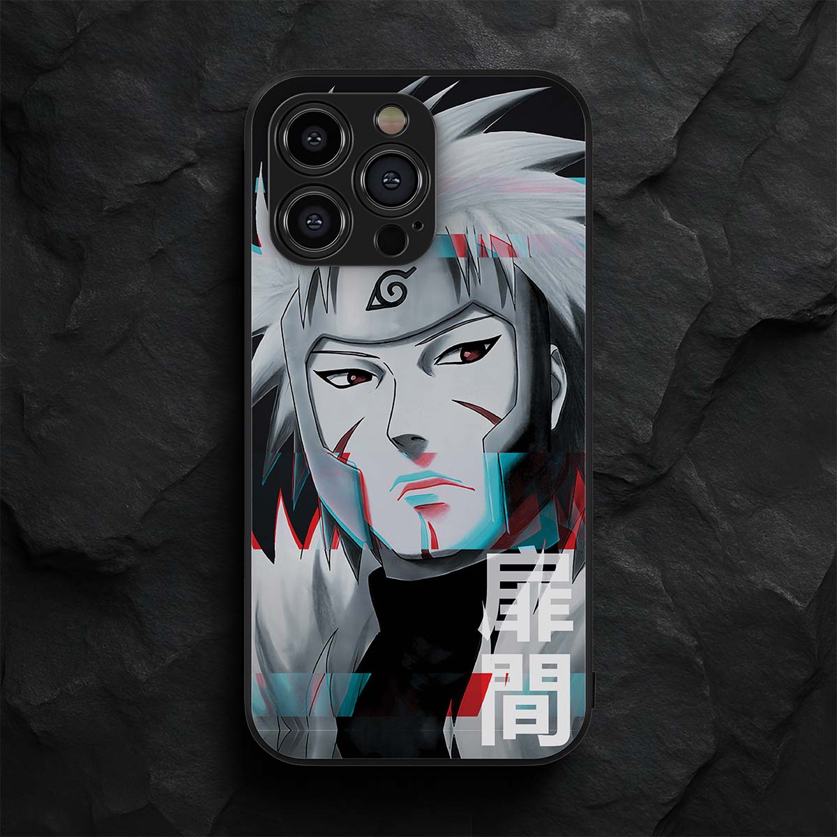 Tobirama Senju Metal/Glass Hybrid Case